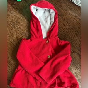 Girl winter Jacket - RED